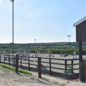 Show jumping arena